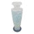 Sabino Paris Orchidees Orchid Flower Opalescent Blue Art Glass Perfume Bottle For Sale