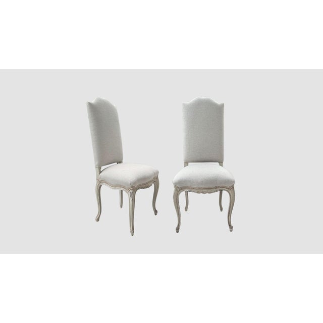 French Set of Six 19th Century Louis XV Dining Chairs For Sale - Image 3 of 5