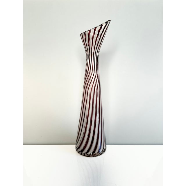 Glass Art Vase by Prof. Aloys F. Gangkofner for Hessenglas, Germany, 1950s For Sale - Image 15 of 15