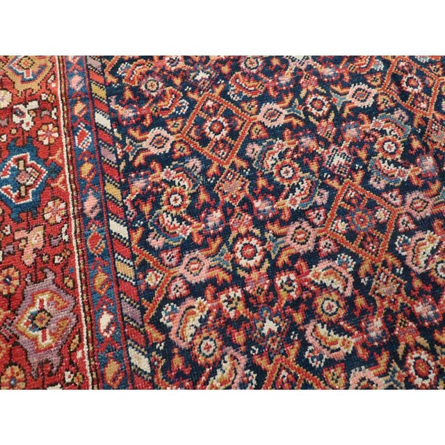 Galerie Shabab Collection Early 20th Century Persian Rustic Gallery Accent Rug For Sale In New York - Image 6 of 10
