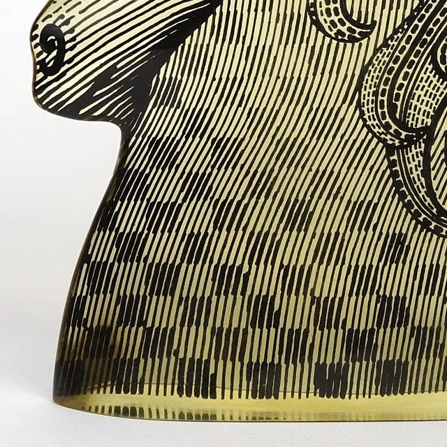 Black Large Mid-Century Modern Horse Head by Abraham Palatnik For Sale - Image 8 of 11