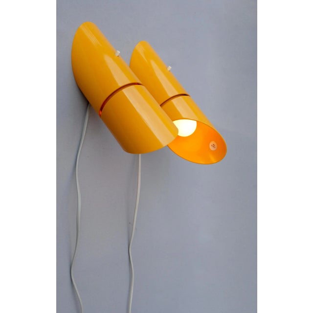 Plastic Phister Wall Lamps by Hans Due for Fog & Mørup, 1970s, Set of 2 For Sale - Image 7 of 11