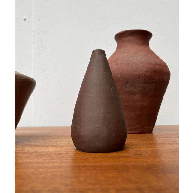 Mid-Century German Studio Pottery Vases from M.R. I and II, 1960s, Set of 4 For Sale - Image 18 of 18