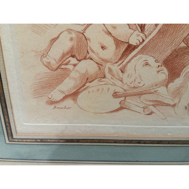 Mid 19th Century Antique French Engraving by Auguste Pequegnot For Sale - Image 5 of 10