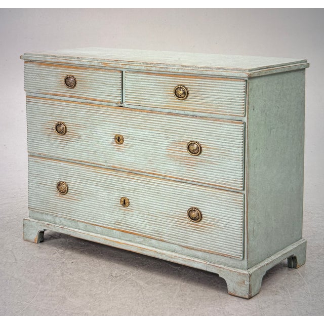 Gustavian Chest of Drawers, 1810s For Sale - Image 6 of 9