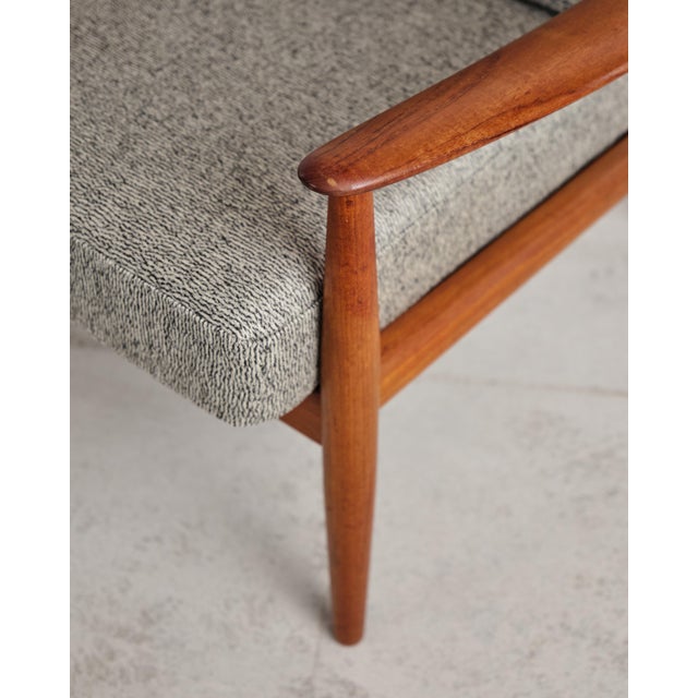 Teak Armchair by Grete Jalk for France & Søn, Denmark, 1950s For Sale - Image 12 of 18