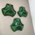 Sputnik Green Ceramic Wall Lights attributed to Pan Ceramics, Germany, 1970s, Set of 3 For Sale - Image 13 of 16