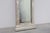 Wood Neoclassical Silver Leaf Pier Mirror with Ringed Columns and Cornice, Italy, 1850s For Sale - Image 7 of 12