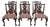 Set of 6 Mahogany Chippendale Style Dining Chairs For Sale