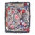 Colorful Floral American Hooked Small Square Rug no. j5169 For Sale