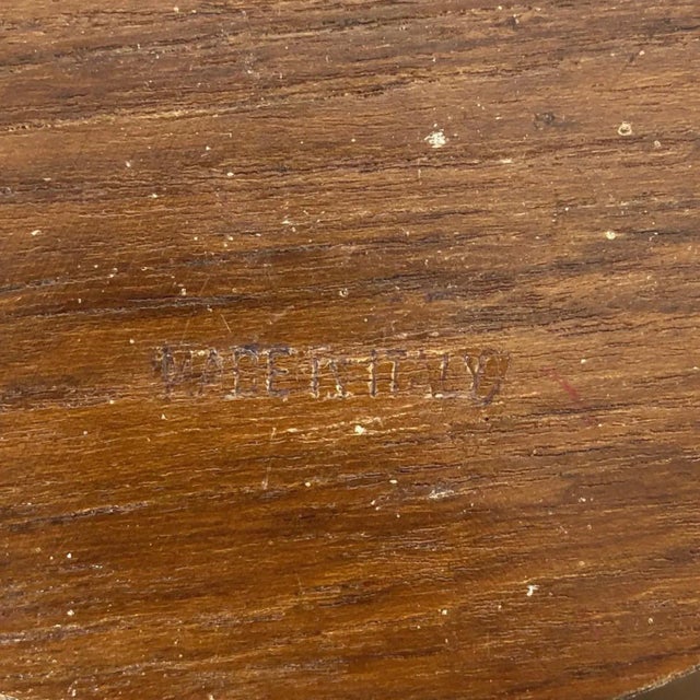 Gold Metal & Teak Ice Bucket Holder, Italy, 1960s For Sale - Image 10 of 14