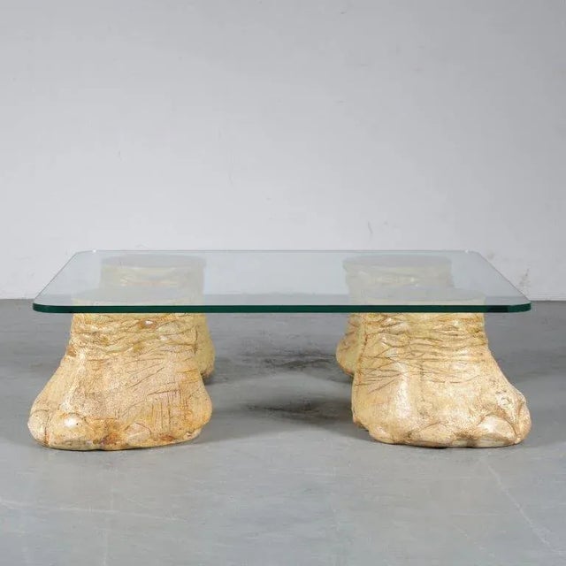 Elephant Coffee Table, 1960s For Sale - Image 8 of 8