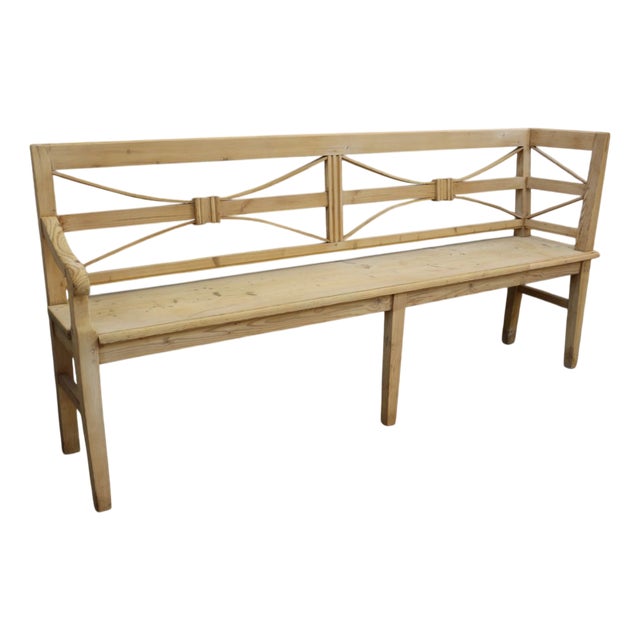 Beige Bench, 1900s For Sale