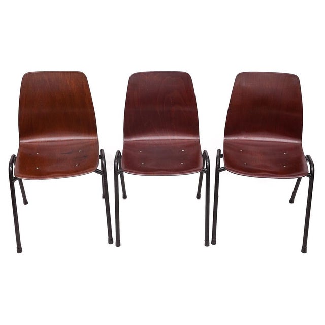 Vintage Chairs from Pagholz Flötotto, 1950s, Set of 6 For Sale - Image 3 of 13