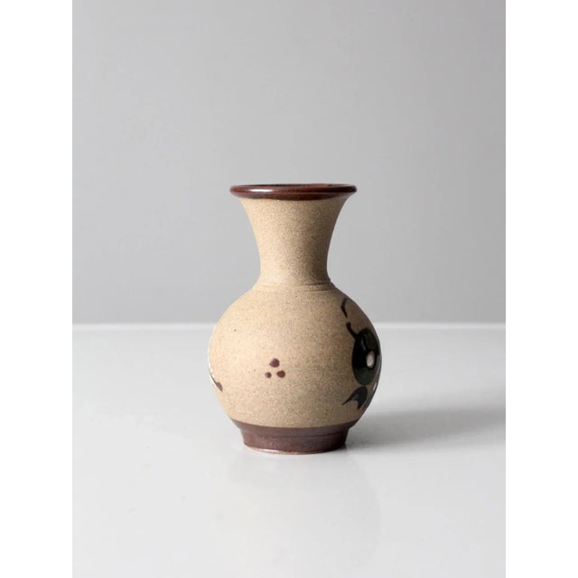 Vintage Tonala Pottery Vase For Sale - Image 4 of 9