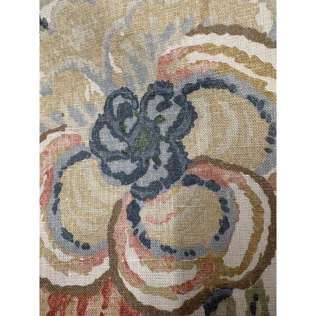 Thibaut Thibaut's Flora Gala Wheat Fabric For Sale - Image 4 of 4