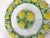 Culver Ltd. 1960's Culver Round Glass Serving Dish With Daisies and Picket Fence For Sale - Image 4 of 7