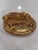 Hollywood Regency Vintage Weeping Gold Ceramic Panther Ashtray / Catchall For Sale - Image 3 of 5