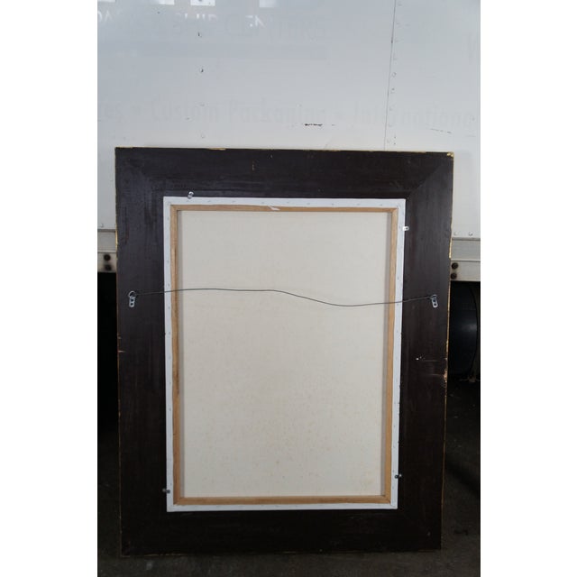 Textile Late 20th Century Christopher Guliano Spanish Villas Tuscany Landscape Oil Painting Italy For Sale - Image 7 of 11