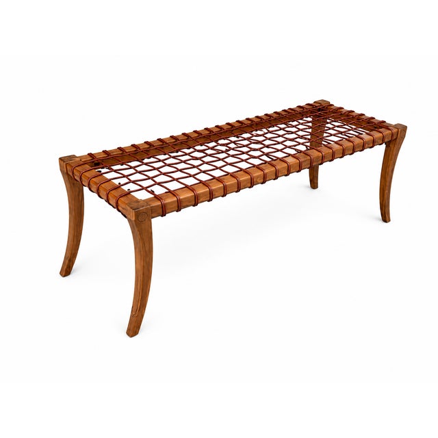 Modern mid century style ROBSJOHN GIBBINGS STYLE BENCH. The bench is made of alder and is 52’’ long 18’’ tall and wide....