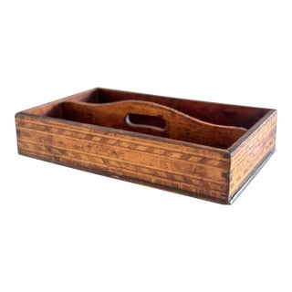 19th Century Neoclassical Style Small Cutlery Tray For Sale