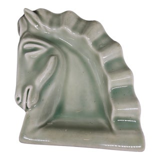 Vintage Ashtray Chess Knight Cigar~Horse Mid Century Modern For Sale