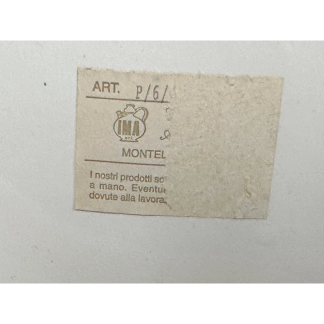 Vintage Montelupo Tuscany Italian Ceramic Pottery Jar For Sale - Image 10 of 12