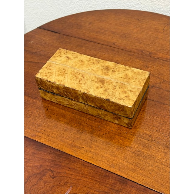 Burl Wood Keepsake Box, Vintage For Sale - Image 4 of 12
