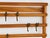 Carl Auböck Mid-Century Coat Rack in Beech with 8 Brass Hooks attributed to Carl Auböck, 1950s For Sale - Image 4 of 18