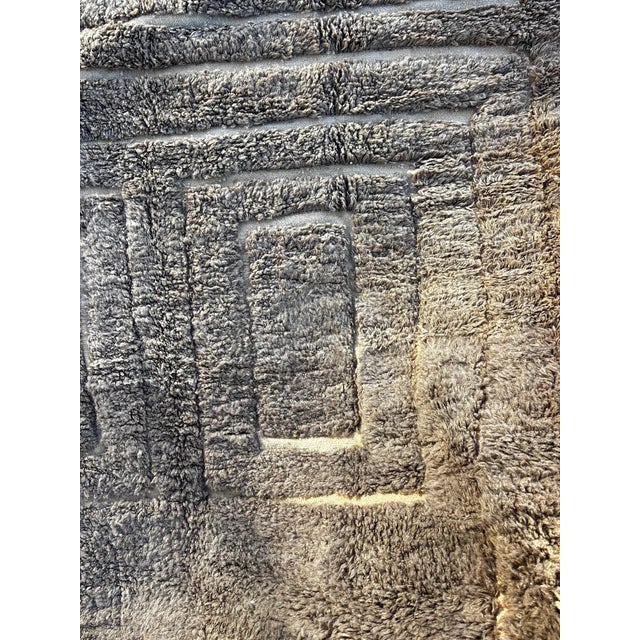 Modern Moroccan Mrirt Rug For Sale - Image 17 of 17
