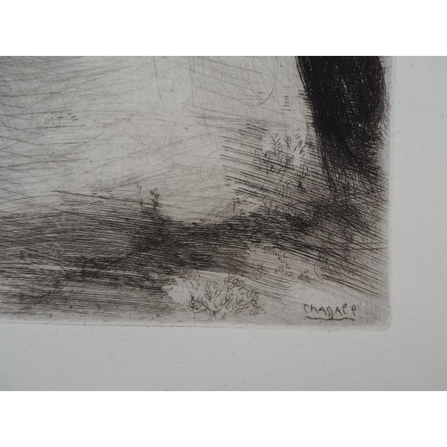 Marc chagall (1887-1985) the rooster and the fox, 1952 original engraving signed in the plate total edition of 200 copies...