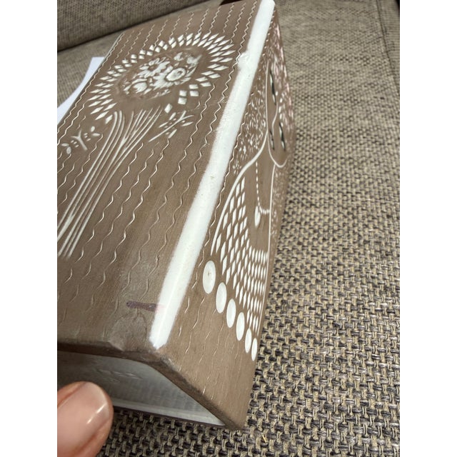 Brown Swedish Modern Beata Table Lamp in Ceramic from Upsala-Ekeby, 1950s For Sale - Image 8 of 9