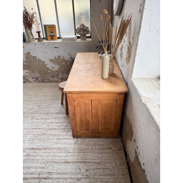 Pine Workshop Desk, 1950s For Sale - Image 17 of 18