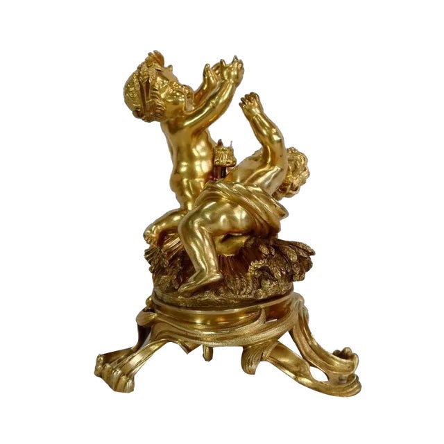 Louis XV Napoleon III Sculpture, 1850s For Sale