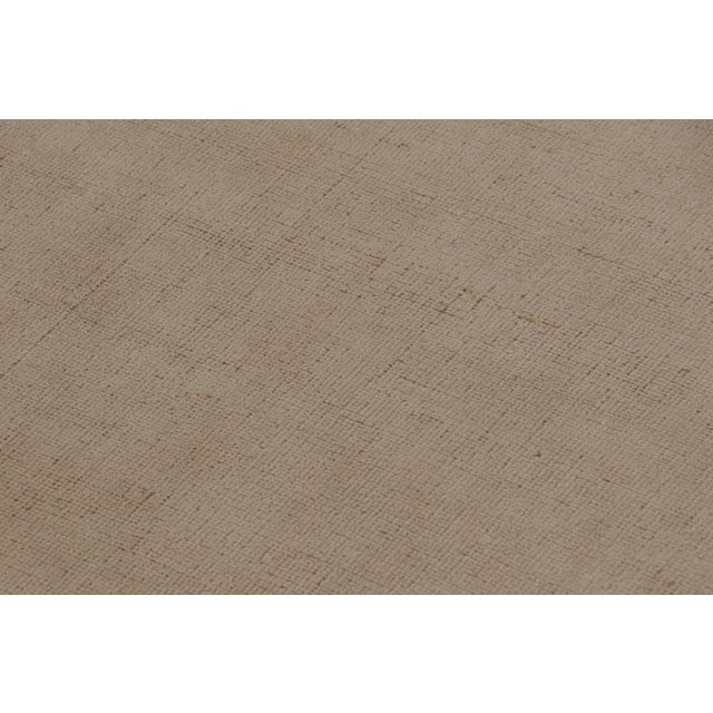 2010s Rug & Kilim’s Modern Textural Extra-Long Runner Rug in Cream Tones For Sale - Image 5 of 8