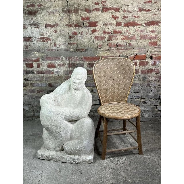 Dragoljub Milosevic, Figurative Sculpture, 1970s, Plaster For Sale - Image 4 of 11
