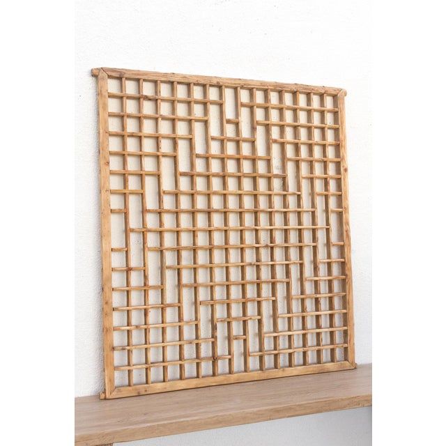The Emperor's Window, Antique Lattice Screen For Sale - Image 4 of 7