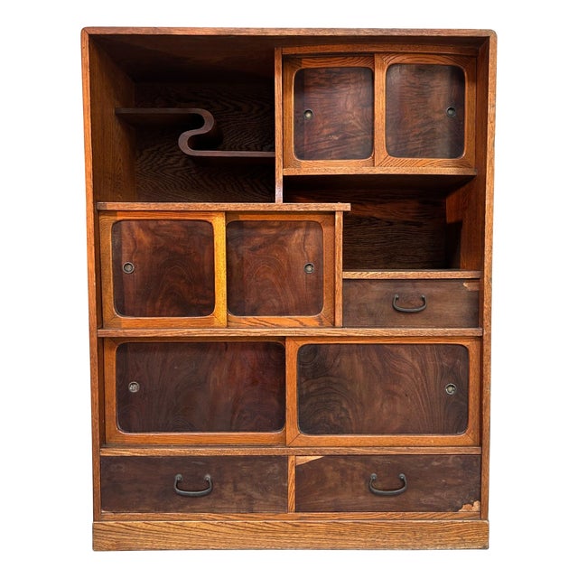 Antique Cha Tansu Tea Cabinet, Japan, 1920s For Sale