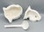 Ceramic Vintage Arnart Traditional Americana White Turkey Gravy Tureen With Ladle - Thanksgiving / Farmhouse For Sale - Image 7 of 14