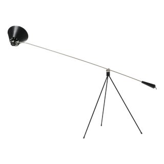 Vintage Magneto Floor Lamp by Henk Fillekes for Artiforte, the Netherlands, 1950s For Sale