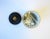 Early 21st Century Italian Porcelain Vanity Box by L'Objet, Dark Charcoal Grey and Gold, Italy For Sale - Image 5 of 8