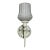 Vintage Progress Lighting French Country Style Bell Fluted Glass Shade Wall Sconce For Sale