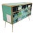 Three-Drawer Glass Dresser, 1990s For Sale - Image 3 of 7