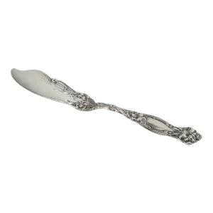 Antique International Silver "Frontenac" Pattern Art Nouveau Sterling Silver Butter Knife