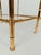 1970s Mid-Century Italian Nesting Tables in Brass, Faux Bamboo and Fumè Mirrored Glass, 1970, Set of 2 For Sale - Image 5 of 16