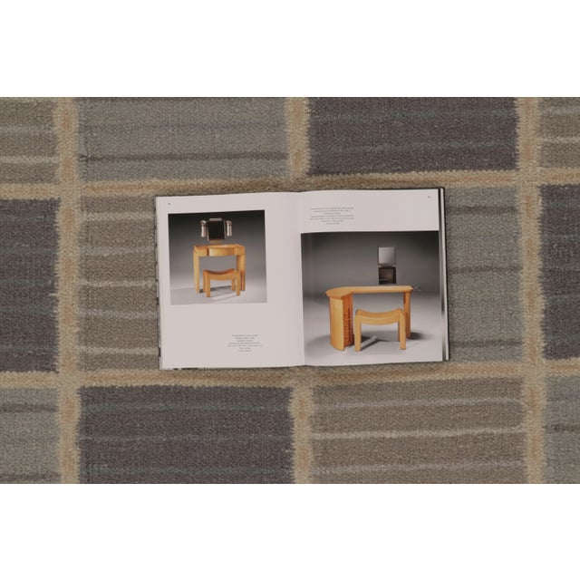 Contemporary Scandinavian Style Geometric Wool Rug, by Rug & Kilim, India For Sale - Image 9 of 10