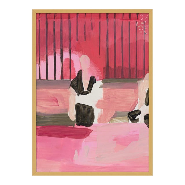 More than you'll ever know by Lucia Jones in Gold Frame, Large Art Print For Sale