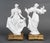 1900 - 1909 Biscuit Sculptures on Gilded Carved Wood Bases, 1900s, Set of 2 For Sale - Image 5 of 9