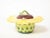 Ceramic Porcelain Sunflower Jam Pot For Sale - Image 7 of 9