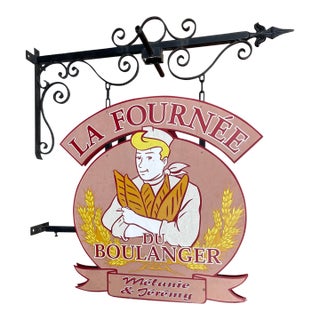Large French Bakery Sign For Sale